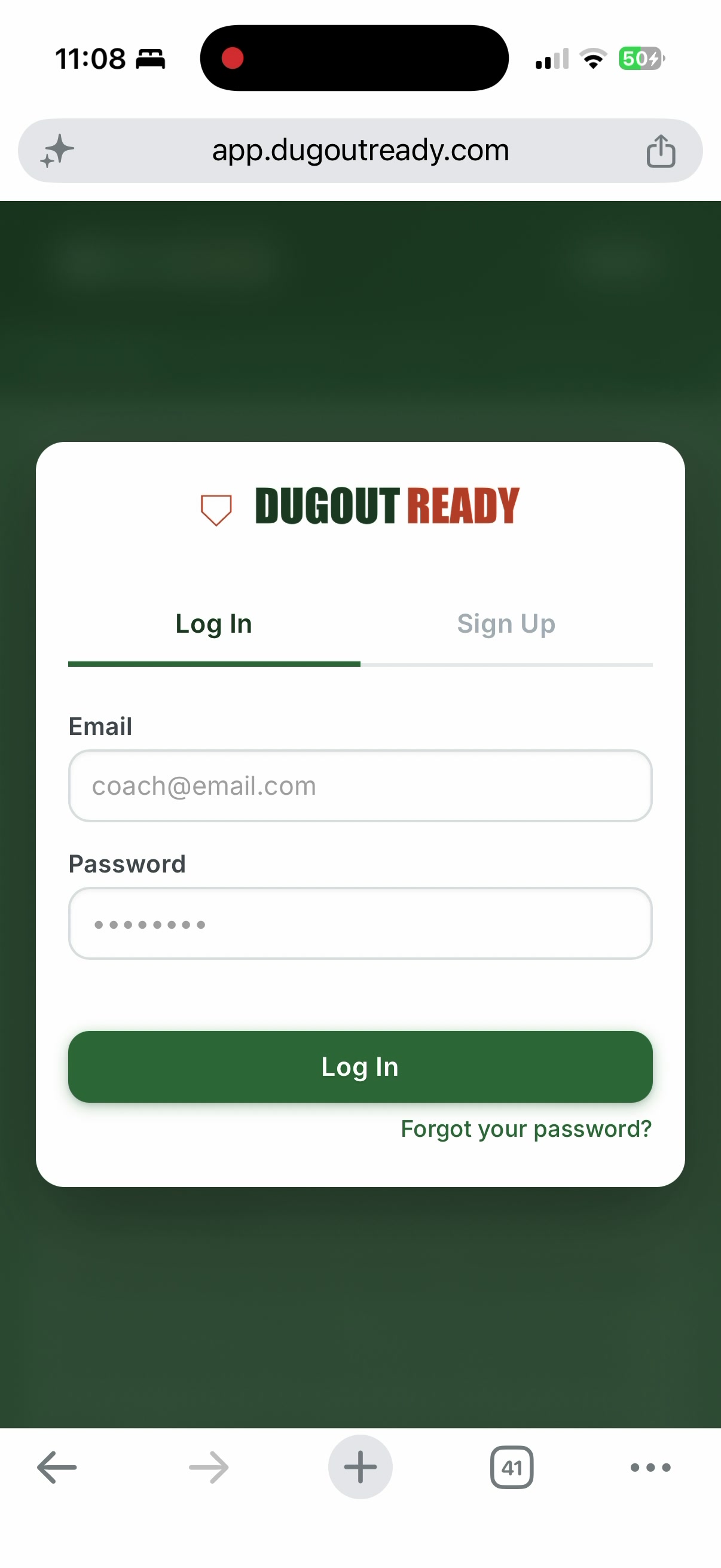 Tap the share button in Chrome